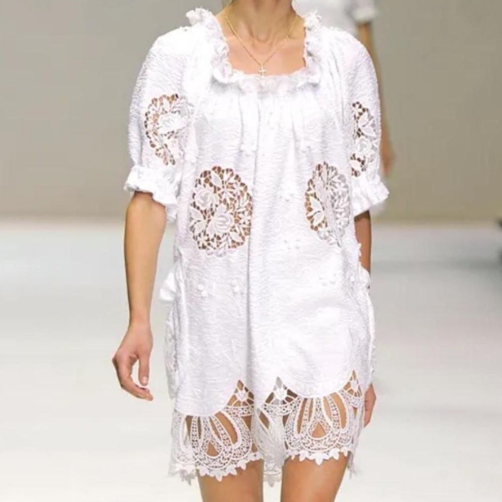 Dolce & Gabbana S/S 2011 White Dress